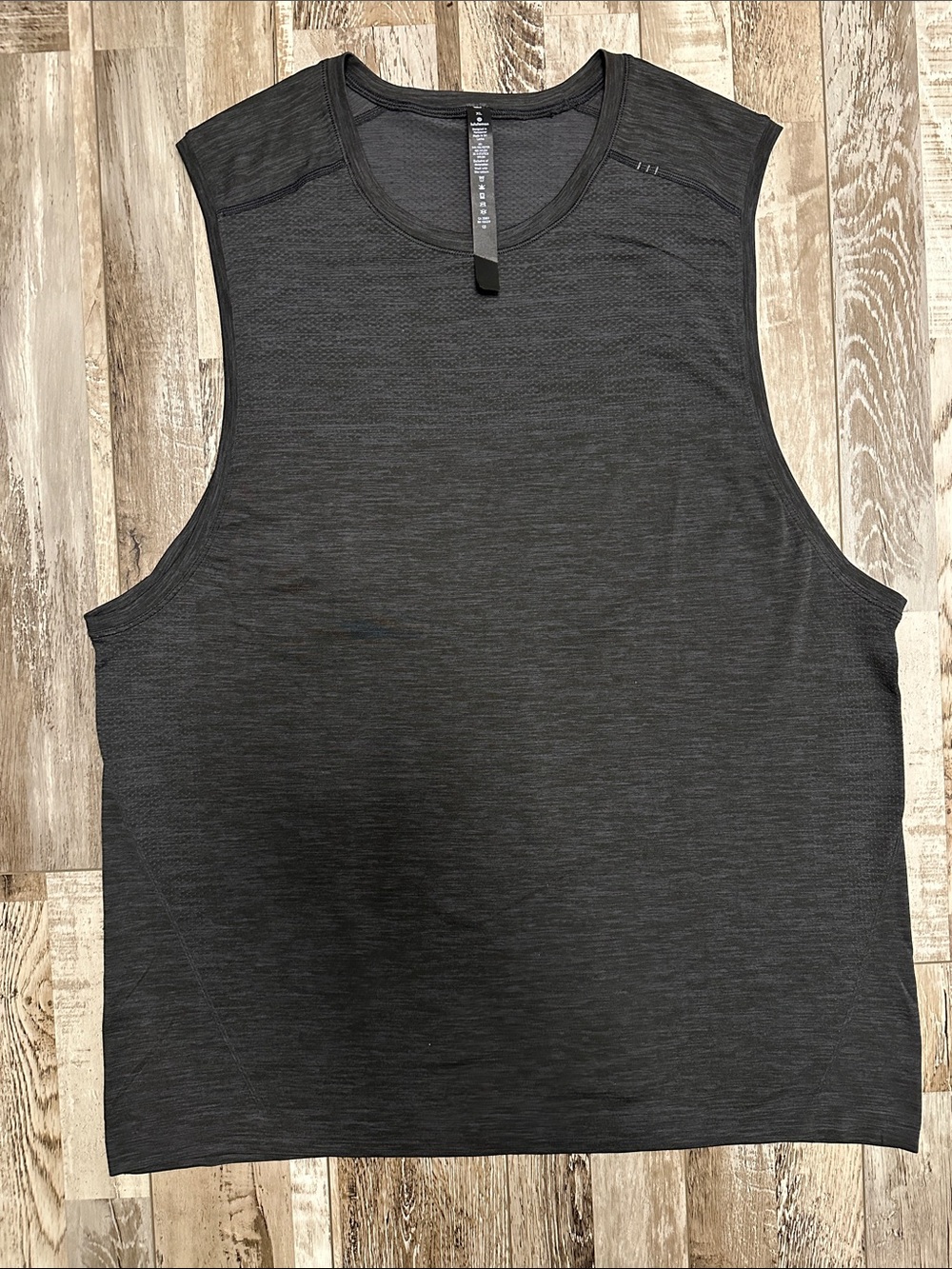 lululemon athletica Men's Sleeveless Workout Tank - Black XL